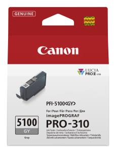 Ink Tank - Pfi-5100gy - Standard Capacity - 14.4ml - Grey 14ml