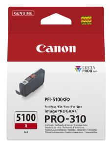 Ink Tank - Pfi-5100r - Standard Capacity - 14.4ml - Red 14ml