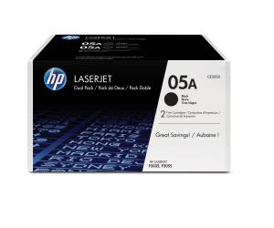 Toner Cartridge - No 05a - 2.3K Pages - Black - 2 Pack 2x2300pages