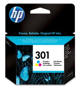 Ink Cartridge - No 301 - 165 Pages - Tri-color pages 3ml