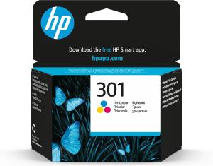 Ink Cartridge - No 301 - 165 Pages - Tri-color pages 3ml