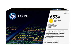 Toner Cartridge - No 653A - 16.5k Pages - Yellow 16.500pages
