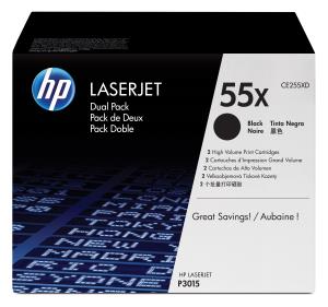 Toner Cartridge - No 55X - 12.5k Pages - Black - Dual Pack 2x12.500pages