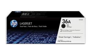 Toner Cartridge - No 36A - 2k Pages - Black - 2 Pack 2x2000pages