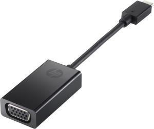 HP USB-C TO VGA ADAPTER                                                                              N9K76AA#AC3 black