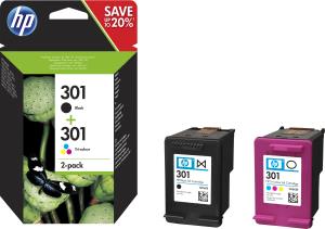 Ink Cartridge - No 301 - CMYK - Combo Pack 190/165pages 3/3ml
