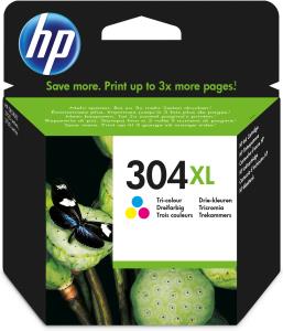 Ink Cartridge - No 304XL - 300 Pages - Tri-Color pages 7ml