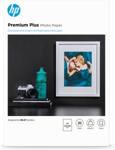 Premium Plus Glossy Photo Paper-20 sht/A4/210 x 297 mm (CR672A) A4 (210x297mm) 20sheet white 300gr