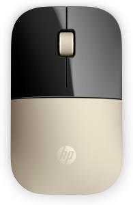 Wireless Mouse Z3700 Gold                                                                            3buttons ambidextrous wireless gold