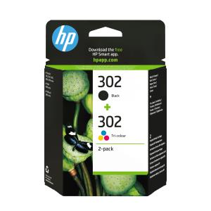 Ink Cartridge - No 302 - Black/Tri-color 190/165pages 3,5/4ml