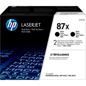 Toner Cartridge - No 87X - 18k Pages - Black - Dual Pack 2x18.000pages