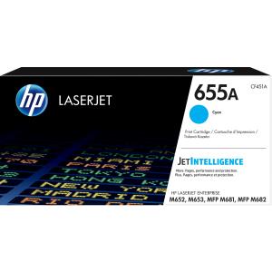 Toner Cartridge - No 655A - 10.5k Pages - Cyan 10.500pages