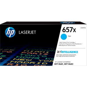 Toner Cartridge - No 657X - High Yield - 23k Pages - Cyan 23.000pages