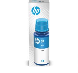 HP 31 Cyan Original Ink Bottle ST 8000pages 70ml