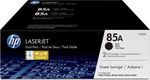 Toner Cartridge - No 85A - 1.6k Pages - Black - Dual Pack 2x1600pages