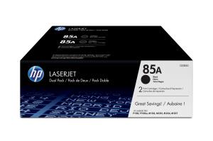 Toner Cartridge - No 85A - 1.6k Pages - Black - Dual Pack 2x1600pages