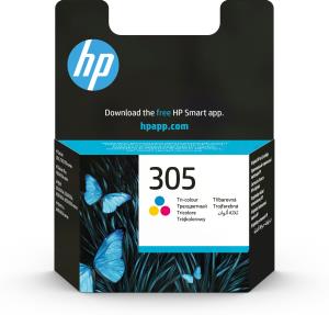 Ink Cartridge - No 305 - 100 Pages - Tri-color pages 2ml