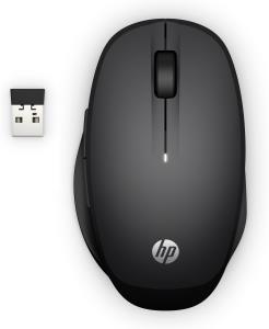 Wireless Mouse 300 Dual Mode Black 3buttons ambidextrous wireless black