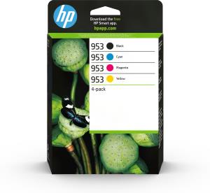 Ink Cartridge - No 953 - CMYK - 4 Pack  1x900/3x630pages