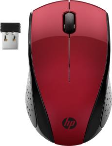 Wireless Mouse 220 Sunset Red 3buttons ambidextrous wireless red