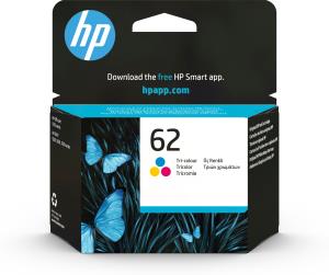 Ink Cartridge - No 62 - 165 Pages - Tri-color pages 4,5ml