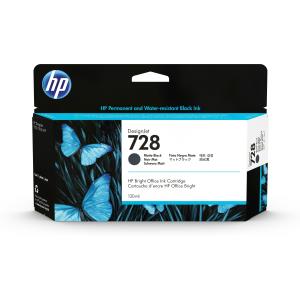 Ink Cartridge - No 728 - 130ml - Matte Black