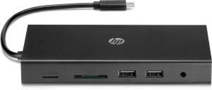 USB-C Travel Multi Port Hub 1C1Y5AA#ABB USB-C black