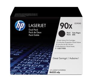 Toner Cartridge - No 90X - 24k Pages - Black - Dual Pack black 2x24.000pages