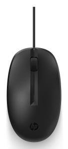 Wired Mouse 125 USB ambidextrous cable USB black