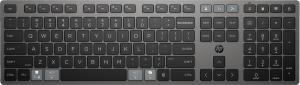 Multi-Device Rechargeable Wireless Keyboard 725 - Qwerty Int'l 9T5B2AA#ABB wireless black