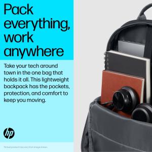 Notebook Backpack - 15.6in 9W0Z7AA Polyester black 16L