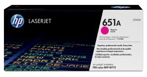 Toner Cartridge - No 651A - 16k Pages - Magenta 16.000pages