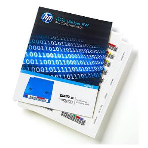 HPE LTO-5 Ultrium RW Bar Code label pack                                                             Q2011A  LTO+Cleaning