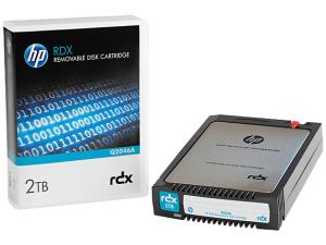 HP RDX 2TB Removable Disk Cartridge                                                                  Q2046A disk backup system