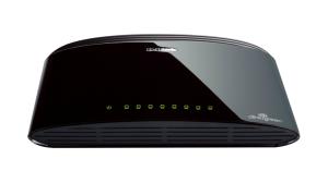 Switch Des-1008d 8-port 10/100bt Nway Enet Standalone 8xRJ45 schwarz unmanaged