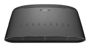 Switch Dgs-1008d Giga Express 8-port 10/100/1000mbps L2 Gbit Enet Standalone 8xRJ45 white unmanaged