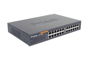 Switch Express Ethernetwork Des-1024d 24-port 10/100btx L2 Unmanaged Standalone 24xRJ45 black unmanaged