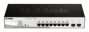 Switch Dgs-1210-08p1 8-port Gigabit Poe Smart With 2 Sfp Ports 8 X Poe Ports, Fanless Standalone 8xRJ45 2xSFP+ POE managed
