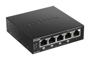 Desktop Switch Gigabit Des-1005p/e 5-port Fast Ethernet Unmanaged Black Standalone 5xRJ45 black unmanaged