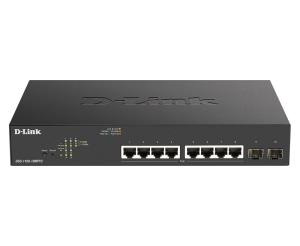 Switch Dgs-110010mpv2e 10-port Poe+ Smart Managed Stackable Standalone 8xRJ45 V2 130W black managed