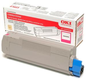 Toner Cartridge - 5k Pages - Magenta (43324422) pages