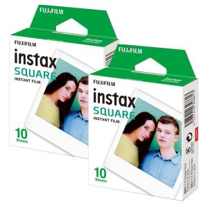 1x2 Fujifilm Instax Square Film 16576520 instant film 2x10sheets