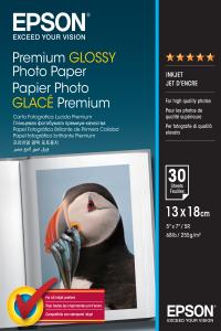 Premium Glossy Photo Paper 13x18cm 255 G/m2 30sheets                                                 sheet white 255gr glossy