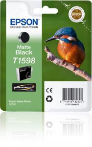 Ink Cartridge -  T1598 Kingfisher - 17ml - Matte Black 17ml