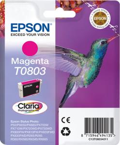 Ink Cartridge - T0803 Hummingbird - 7.4ml - Magenta pages 7,4ml