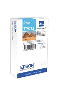 Ink Cartridge - T7012 Xxl - 63.2ml - Cyan pages 34ml