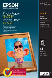 Photo Paper Glossy A4 20 Sheet A4 (210x297mm) 20sheet white 200gr