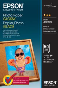 Photo Paper Glossy 13x18cm 50 Sheet                                                                  sheet white 200gr glossy