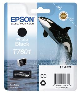 Ink Cartridge - T7601 - 25.9ml - Photo Black photo blk 25,9ml