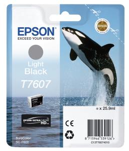 Ink Cartridge - T7607 25.9ml - Light Black 10.000pages 25,9ml